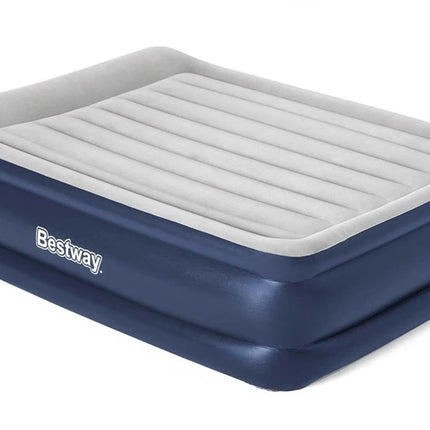 Надувной матрас Bestway 67614, сине-серый, 203 x 152 см.