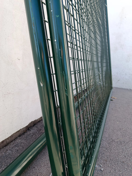 BESK kahepoolne aia värav, 4 × 1,5 m, roheline