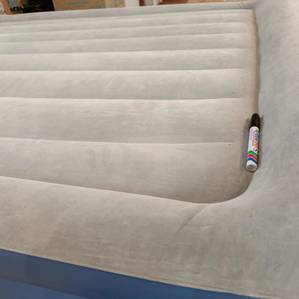 Надувной матрас Bestway 67614, сине-серый, 203 x 152 см.