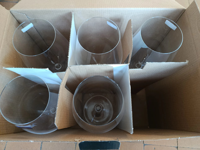 Bohemia Verona raudonojo vyno taurių rinkinys, 690 ml, 5 vnt.